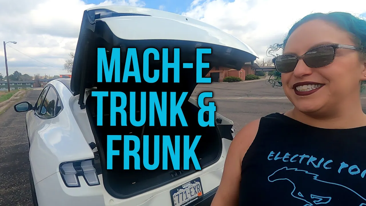 Mustang Mach-E Frunk and Trunk Tips