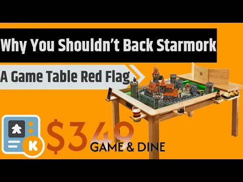 Why You Shouldn't Back The Starmork Board Game Table