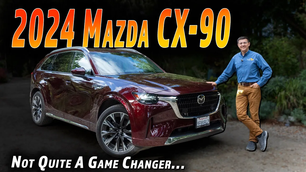 The Mazda CX-90 Isn't Quite The Zoom-Zoom Family Hauler You Asked For