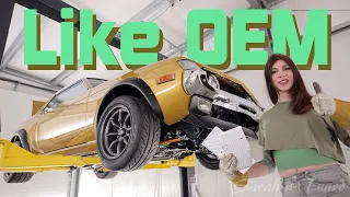 This Is Super Satisfying! // 2UZ V8 '74 Celica