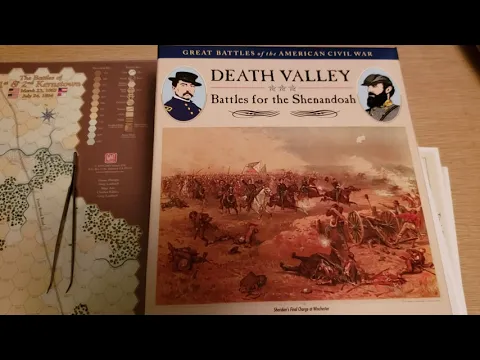 Kernstown at Game Start Death Valley GMT Games