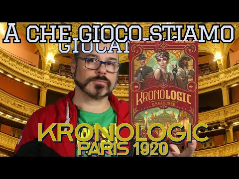 Una Notte all'OPERA, per risolvere indagare! Kronologic Paris 1920! A Che Gioco Stiamo Giocando!