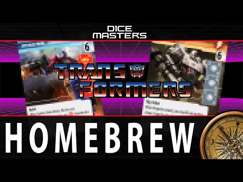 Custom Fan Made Dice Masters Transformers Cards