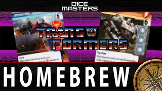 Custom Fan Made Dice Masters Transformers Cards