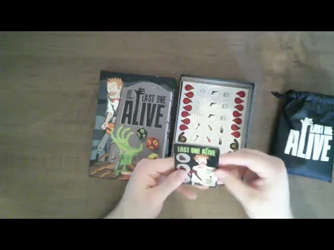 Last One Alive Unboxing
