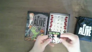 Last One Alive Unboxing