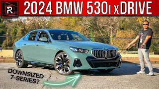 The 2024 BMW 530i xDrive Is A Well Executed Turbo Hybrid Sport Luxury Sedan