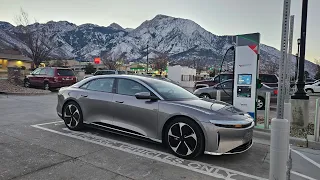 The Lucid Air Touring Has A Surprising Result In Our Road Trip 10% Challenge, Twice!