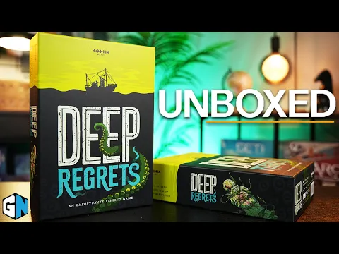 Deep Regrets Board Game Unboxing
