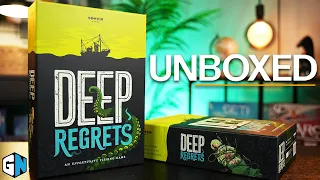 Deep Regrets Board Game Unboxing
