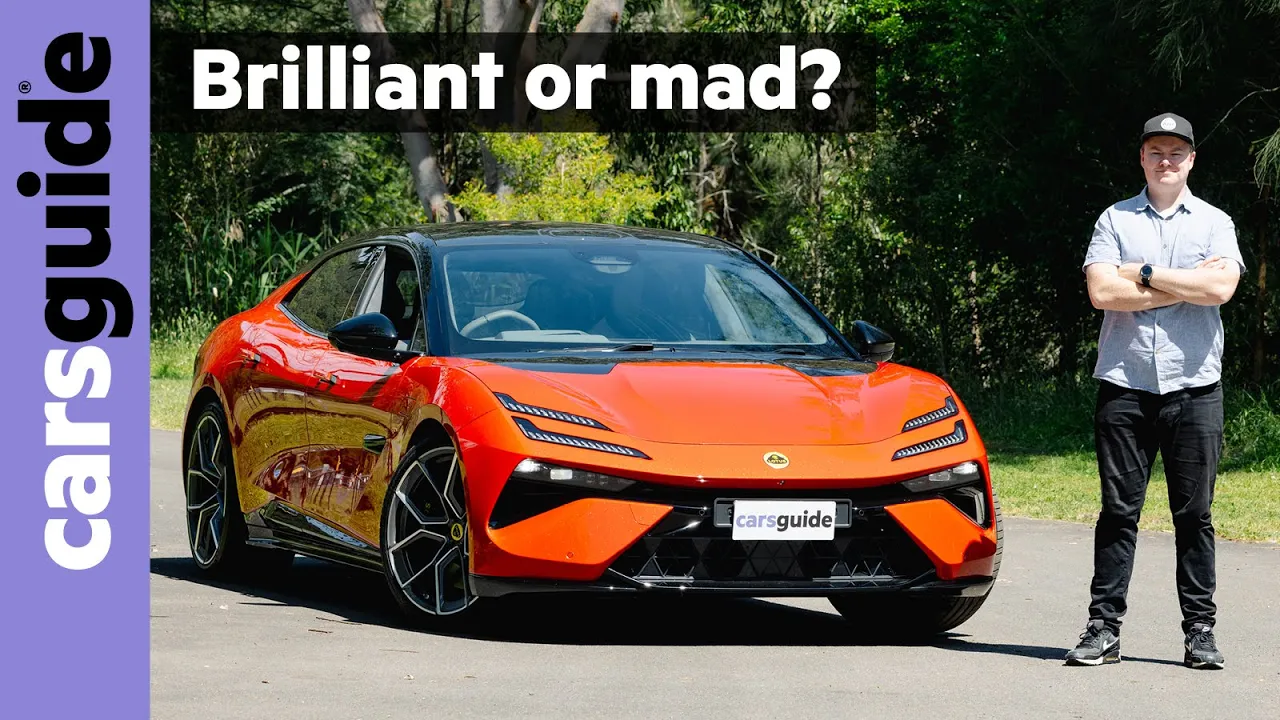 Lotus Emeya 2025 review: An unexpected electric car to rival Porsche Taycan and Audi e-tron GT!