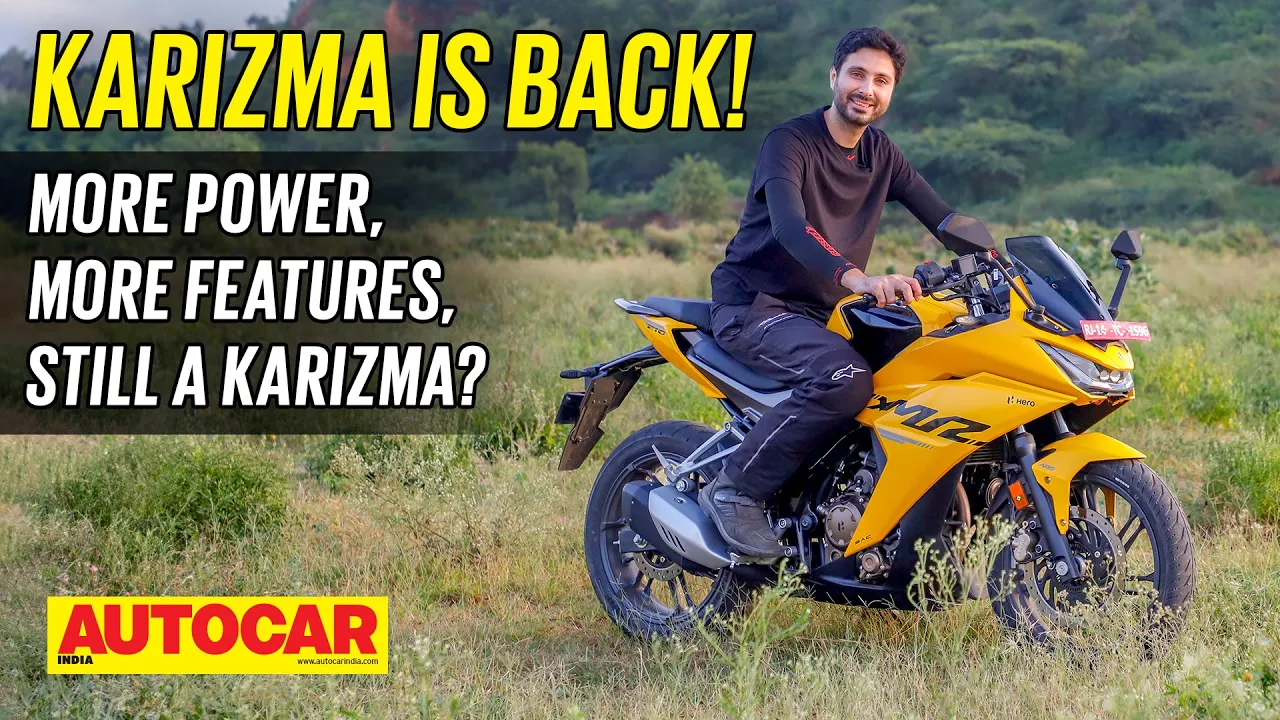 Hero Karizma XMR review - More power, more features, still a Karizma? | First Ride | Autocar India
