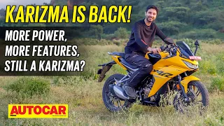 Hero Karizma XMR review - More power, more features, still a Karizma? | First Ride | Autocar India