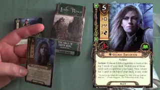 [4] - The Hills of Emyn Muil - Unboxing and Initial Card Evaluation - Lord of the Rings LCG