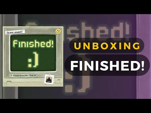 Finished! Board Game Unboxing | DaniCha