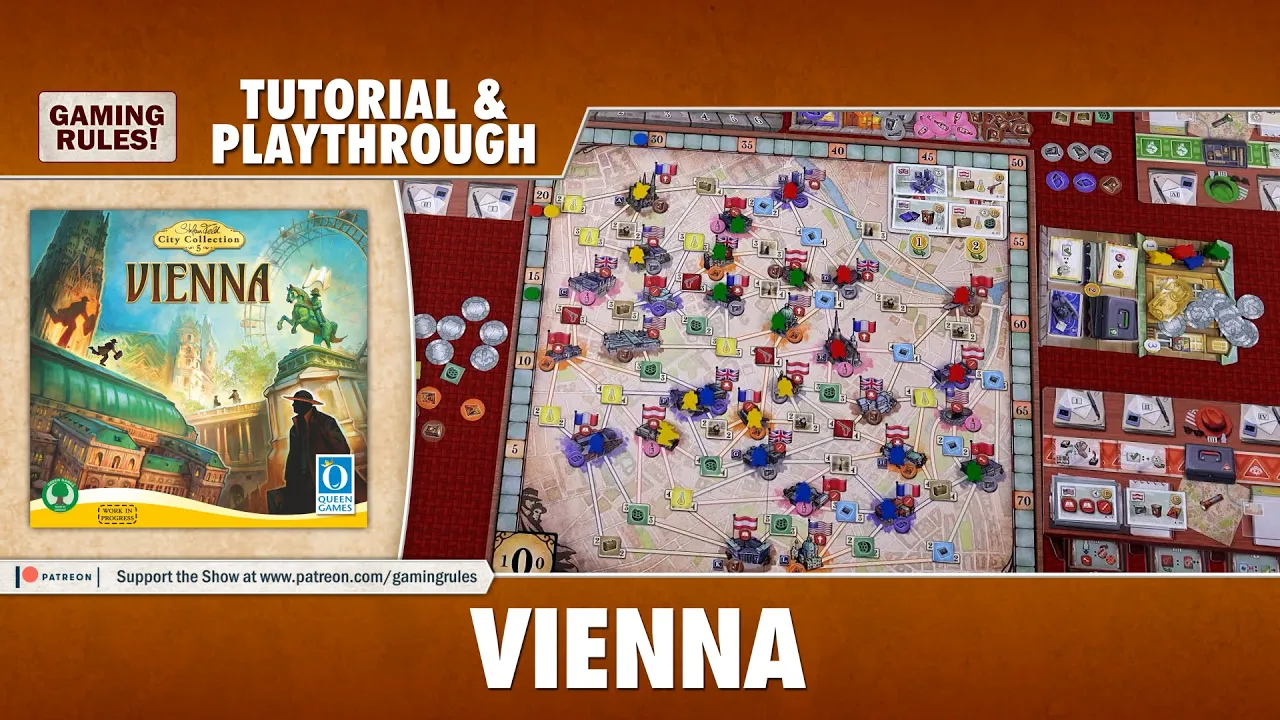 Vienna - Tutorial & Playthrough - Stefan Feld City Collection - Game 5