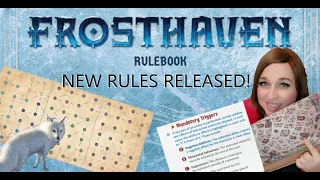 Frosthaven Rulebook Released - Playtester thoughts/analysis!