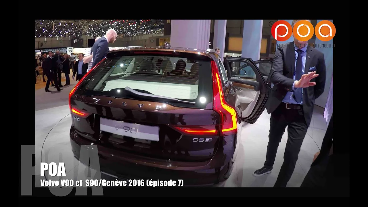 Nouveau Volvo V90 et S90 2016 - Salon de Genève 2016 7/20