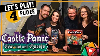 Let's Play CASTLE PANIC: CROWNS and QUESTS | PTG Ep. 24 with @FiresideGames
