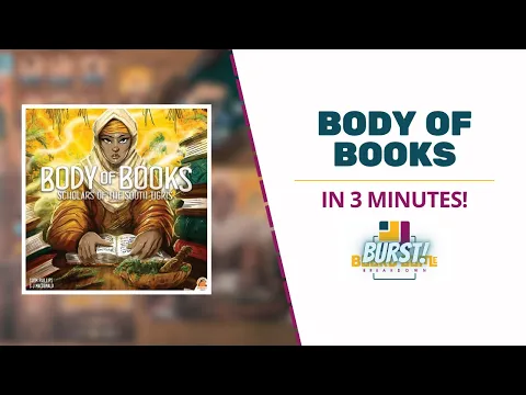 Board Game Breakdown BURST: Body of Books in 3 Minutes!