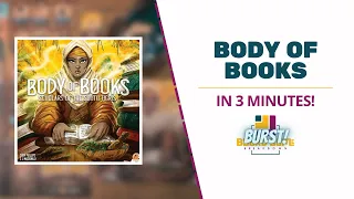 Board Game Breakdown BURST: Body of Books in 3 Minutes!