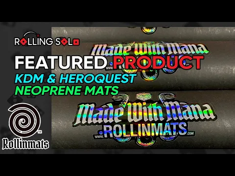 Featured Product | RollinMats | KDM & HeroQuest Neoprene Mats