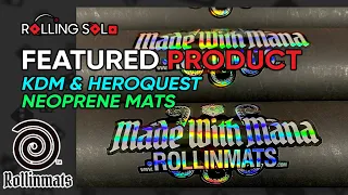 Featured Product | RollinMats | KDM & HeroQuest Neoprene Mats