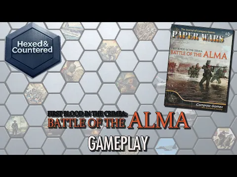 First Blood in the Crimea: Battle of the Alma (Paper Wars #98) - Gameplay