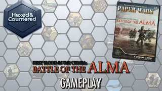 First Blood in the Crimea: Battle of the Alma (Paper Wars #98) - Gameplay