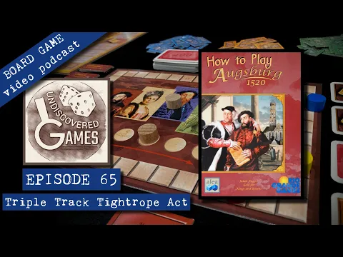 How to Play AUGSBURG 1520 BOARD GAME Review & Full Rules Tutorial (Hidden Gem Auction Games) E65
