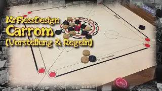 Exotic board games: Carrom (Introduction & Rules)