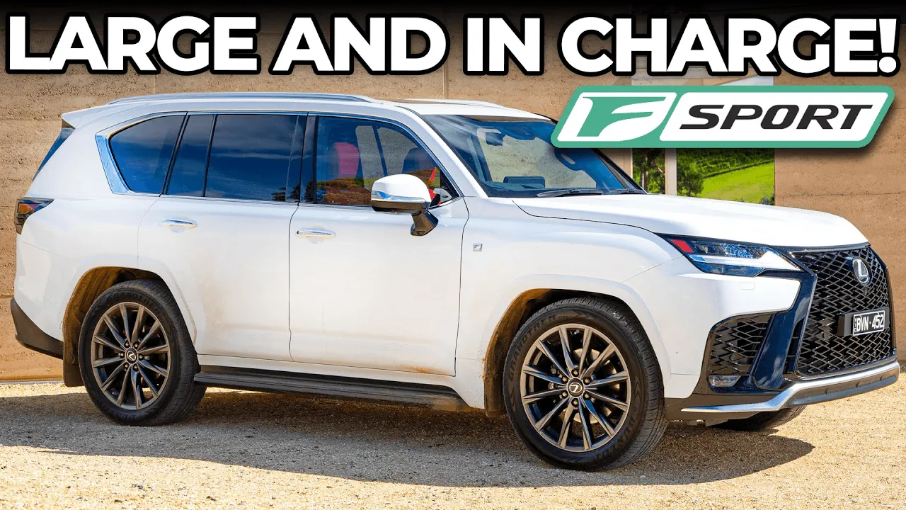 We test the first LX F Sport! (Lexus LX 500d F Sport 2022 review)