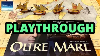Oltre Mare Board Game | Playthrough