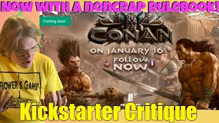 Conan by Monolith: Red Nails Expansion and Versus Mode - Kickstarter Critique Review *Take 2*