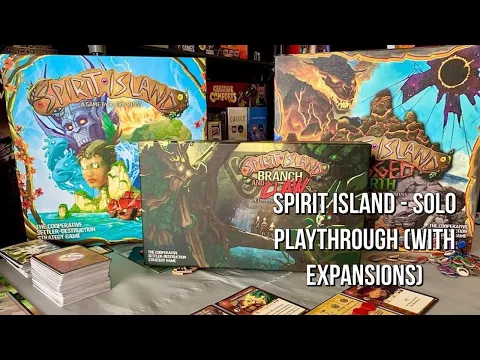 Spirit Island - Solo Playthrough (With Expansions)