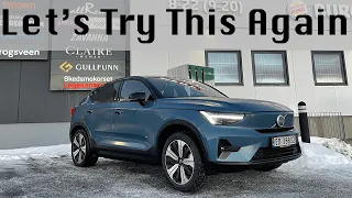 Volvo C40 Motorway Range Test | SECOND TRY