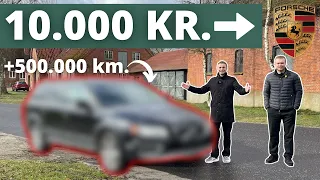 Køber verdens sejeste bil med +500.000 km. på tælleren...! Fra 10.000 Kr. til Porsche! #3