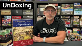 TDG: Commands & Colors Napoleonics Expansion #7 The Grand Battles unboxing with Ray