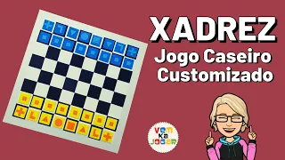 XADREZ faça você mesmo, um jogo de xadrez customizado