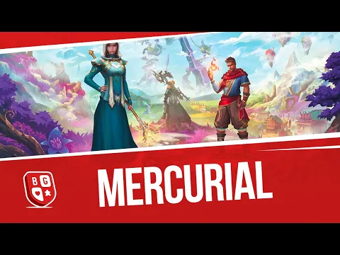Распаковка настольной игры Mercurial