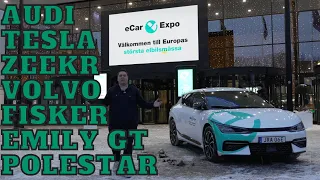 eCarExpo i Göteborg 2023 - Geely visar upp sina flaggskepp | Elbilsmagasinet