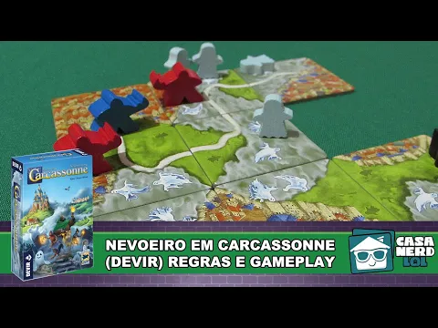 Nevoeiro em Carcassonne (Devir) - Regras e Gameplay | Casa NERD lol