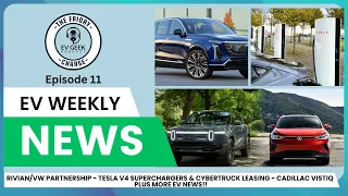The Friday Charge! Tesla Cybertruck Leasing and V4 Superchargers