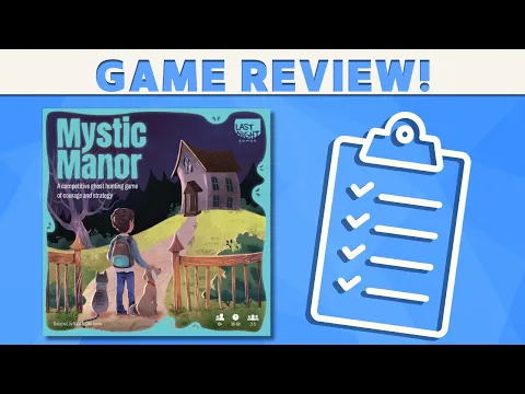 Mystic Manor - Board Game Review!