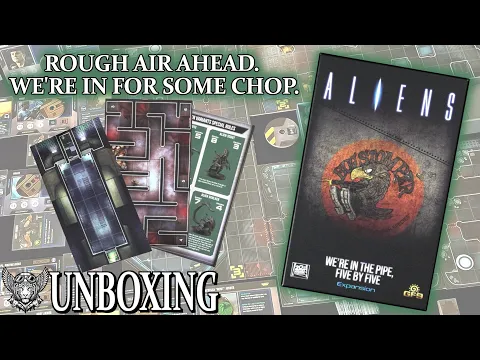 Aliens - Another Glorious Day in the Corp - Expansion 5x5 Unboxing