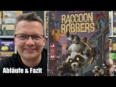 Raccoon Robbers (Pegasus Spiele) - Ärgerspiel und Funspiel für die Familie - ab 8 Jahre