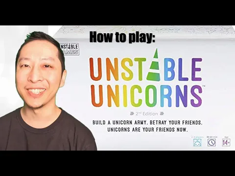 How to play Unstable Unicorns in 1min (with animations) | Guide and Instructions |#bestcardgames