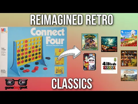 Reimagined Retro Board Game Classics - Connect Four