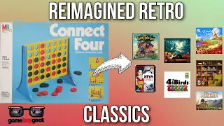 Reimagined Retro Board Game Classics - Connect Four