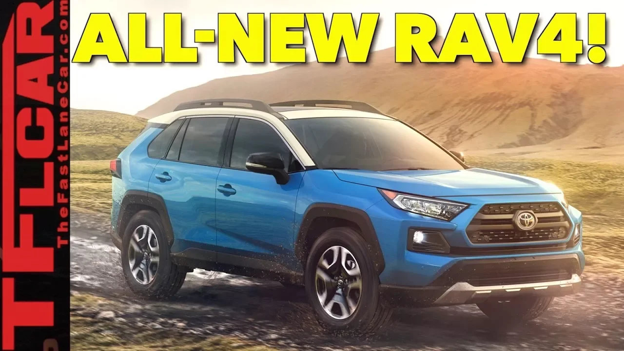 Breaking News: All New 2019 Toyota RAV4 Has 6 Cameras and More!